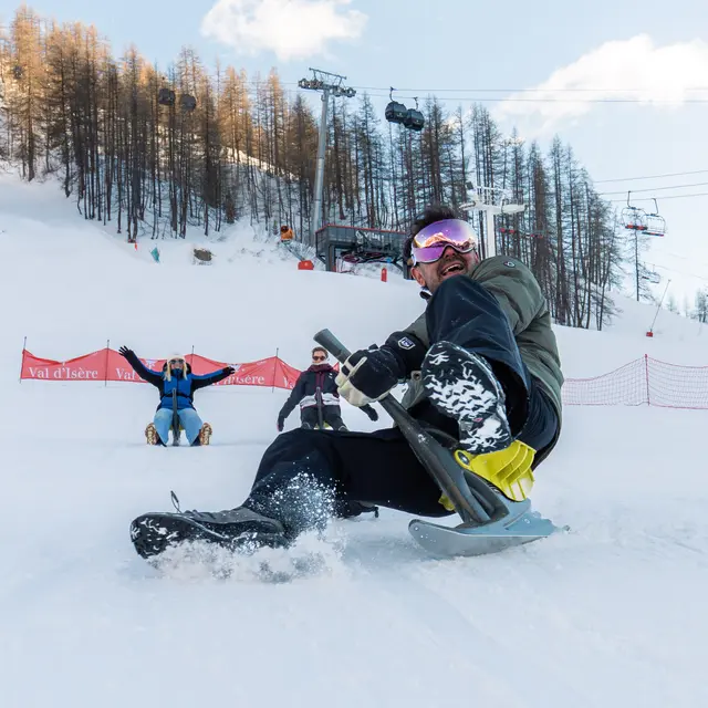 Yooner entre amis à Val d'Isère