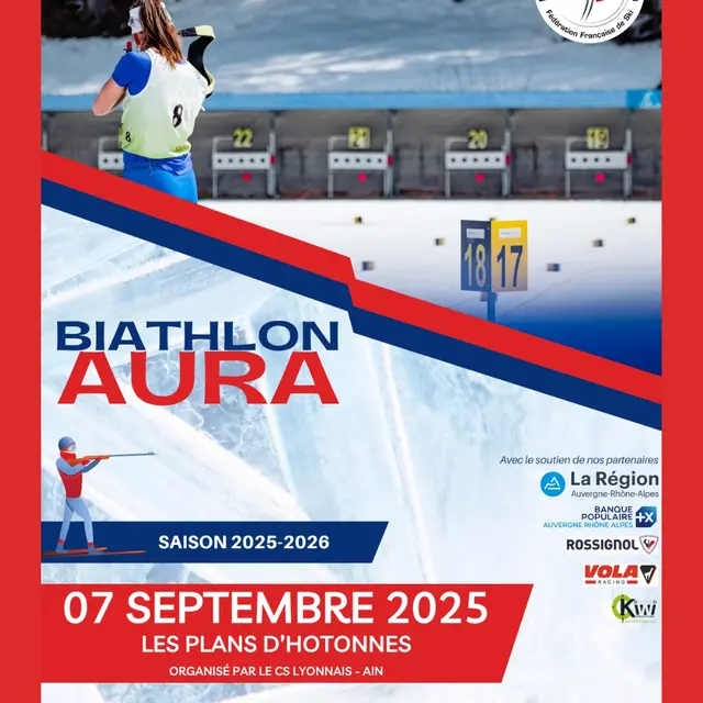 Biathlon AURA aux Plans d'Hotonnes_Haut Valromey