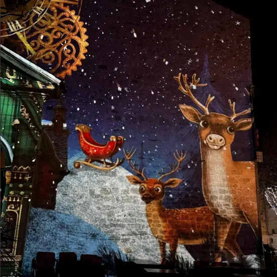 Spectacle de mapping vidéo_Villeneuve-lez-Avignon