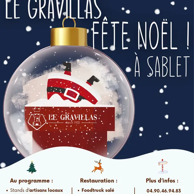 Le Gravillas fête Noël_Sablet