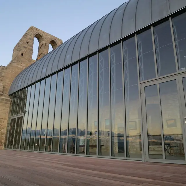 Terrasse et verrière