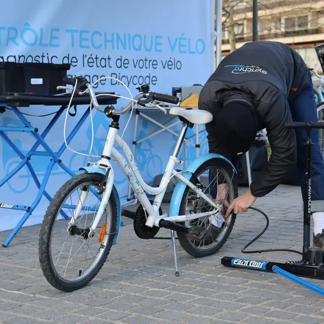 Animation Contrôle Technique gratuit par Synchro Vélostation