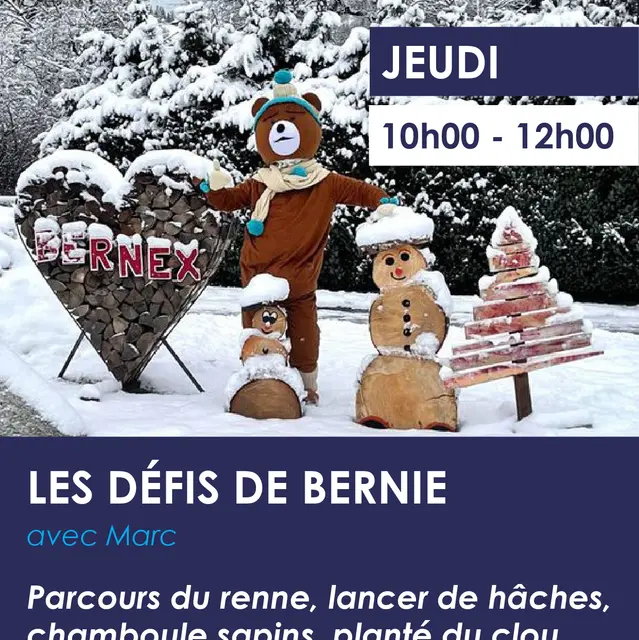 Les défis de Bernie_Bernex