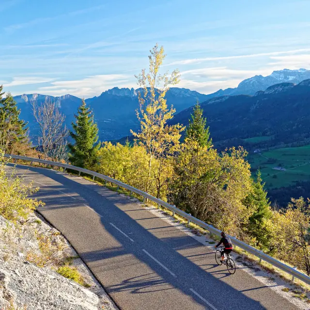 Montée est Semnoz