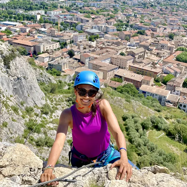 Via Ferrata avec Bonaventure_Cucuron
