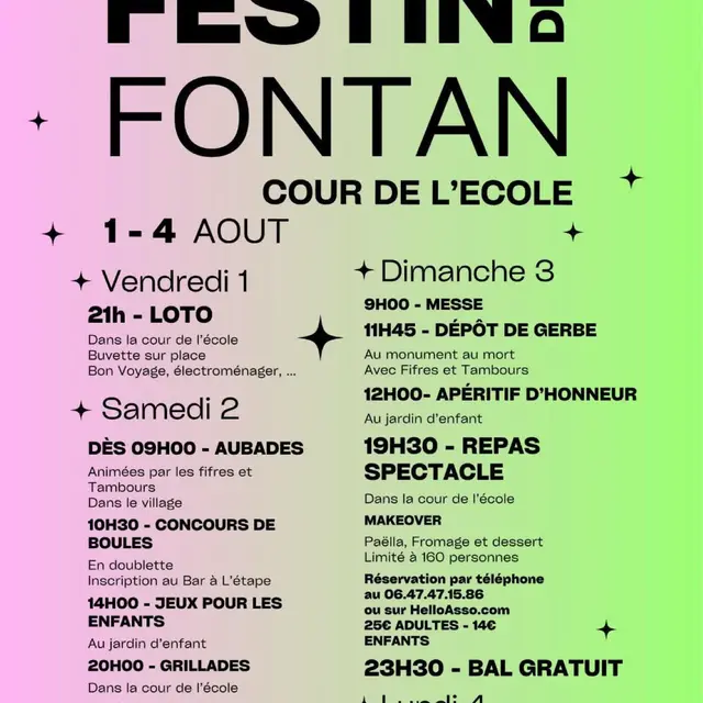 Festin de Fontan