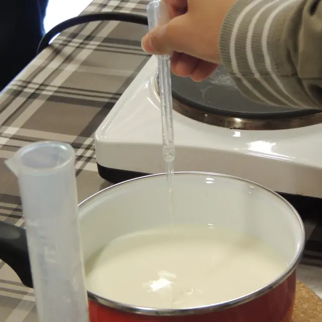 Atelier Le lait, ça va chauffer !
