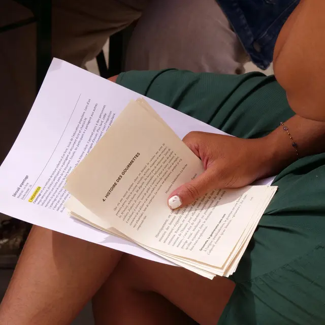 Arpentage du livre « Passer à table » - Festival Confit !_Cavaillon