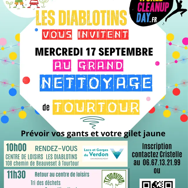 Au grand nettoyage de Tourtour