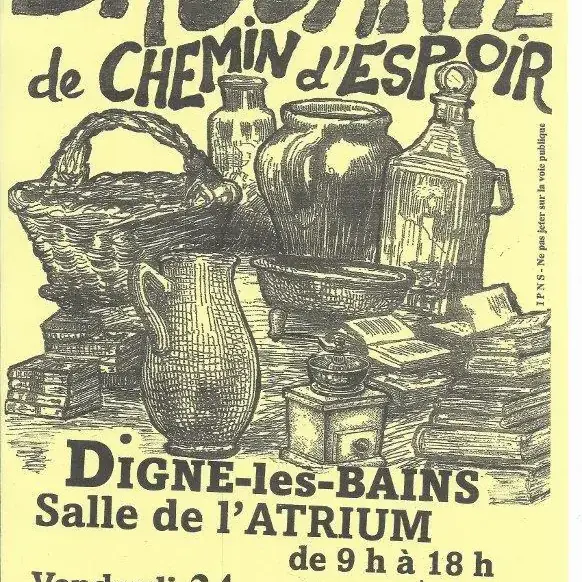 Brocante de Chemin d'espoir_Digne-les-Bains