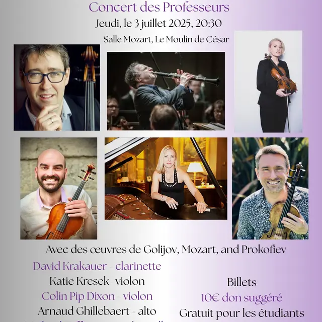 Concert de musique de chambre_Vaison-la-Romaine