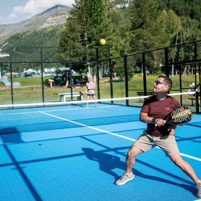 Terrain de padel tennis_Val-d'Isère