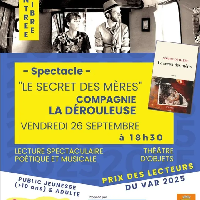 Lecture poétique et musicale  Le Secrets des Mères_Callian