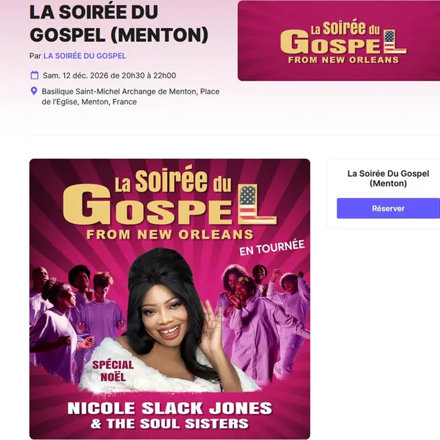 La Soirée du Gospel_Menton