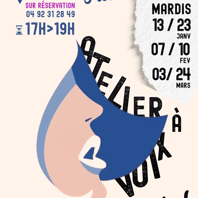 Atelier à voix haute !_Digne-les-Bains