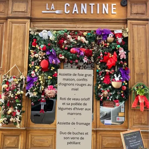 Repas de Noël - La Cantine à Belley_Belley