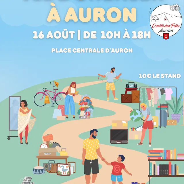 Vide grenier_Auron