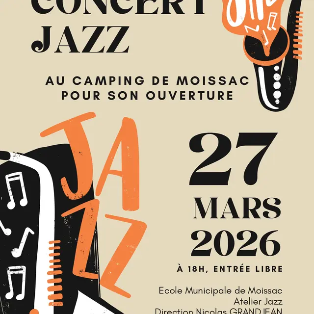 concert Jazz - Ouverture du Camping_Moissac