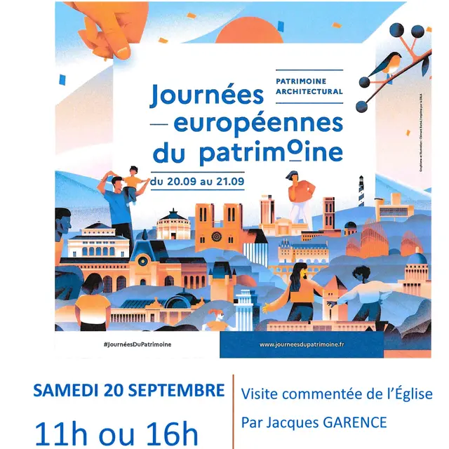 Visite commentée de l'église Saint-Jean | Journées Européennes du Patrimoine 2025