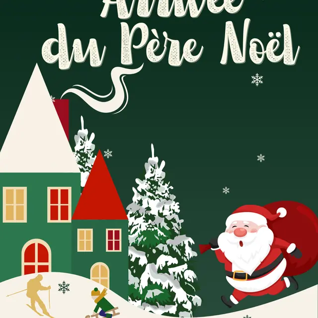 Arrivée du Père Noël_Saint-Léger-les-Mélèzes