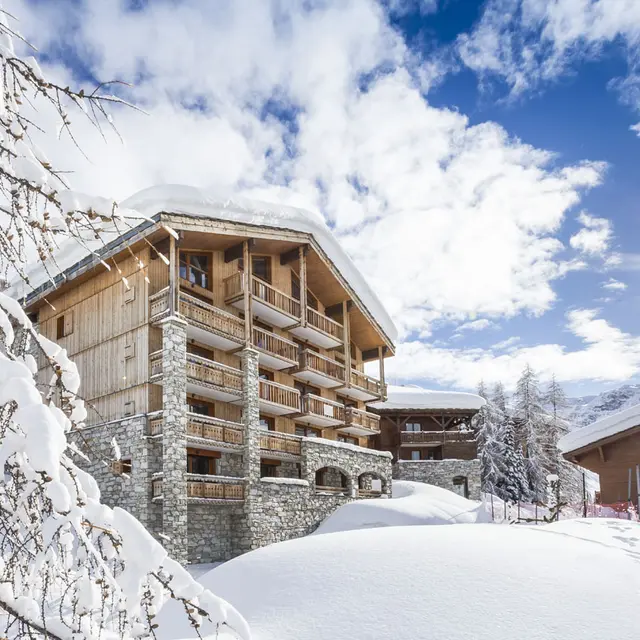 Chalets du jardin Alpin extérieur - Val d'Isère