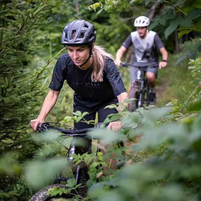 VTT dans la nature au Ludoparc de Lormay