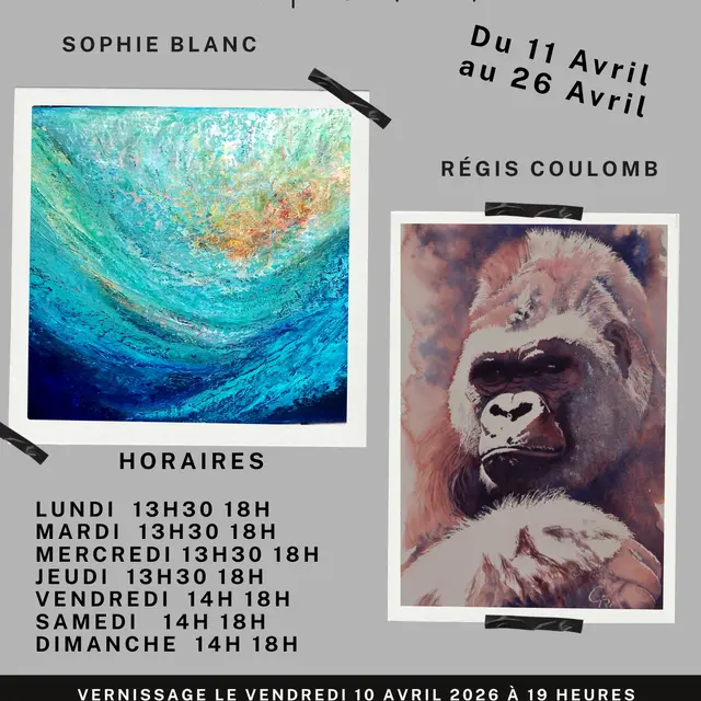 Exposition : Sophie Blanc et Régis Coulomb - Peintures_Tavernes