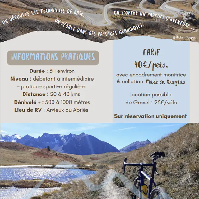 Initiation Gravel - La matinale_Arvieux