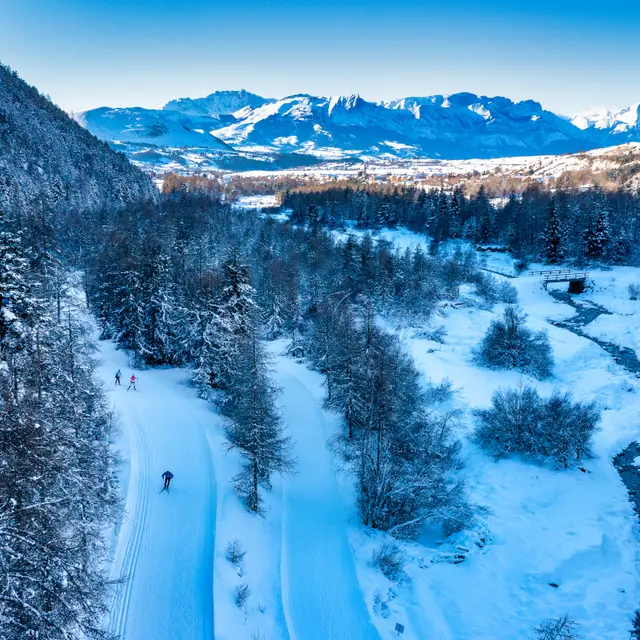 Ski de fond à Ancelle