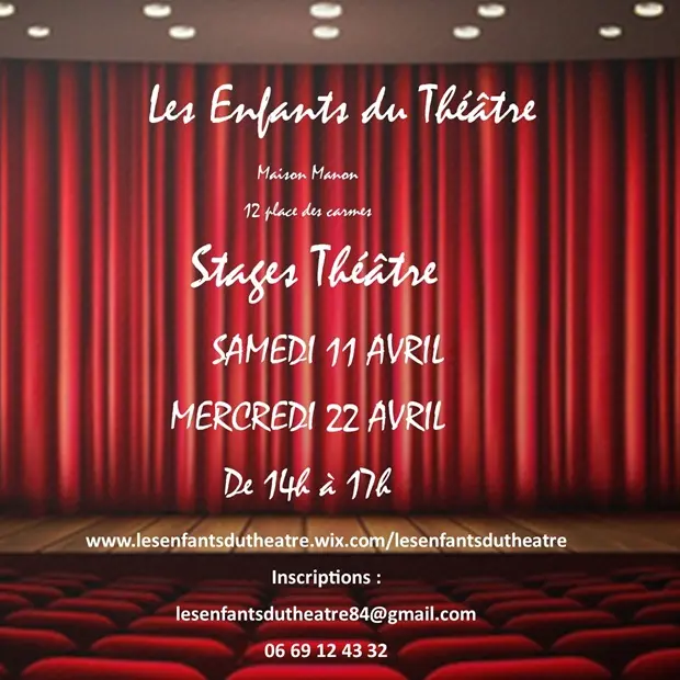 Stage théâtre jeune public_Avignon