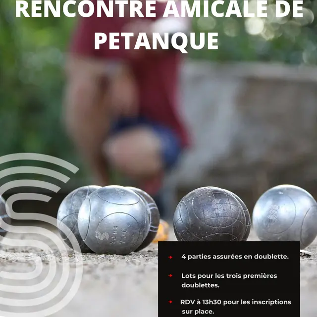 Rencontre amicale de pétanque_Les Saisies