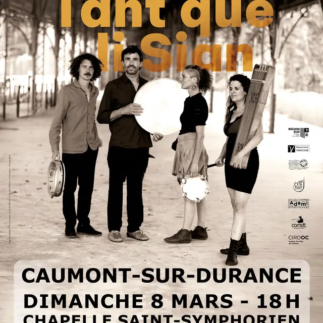Concert Tant que li Sian, polyphonies du Ventoux_Caumont-sur-Durance