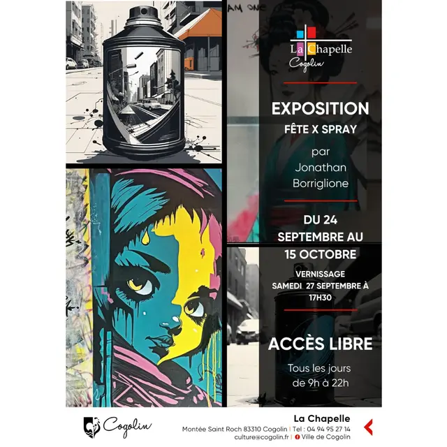 Exposition Fête X Spray_Cogolin