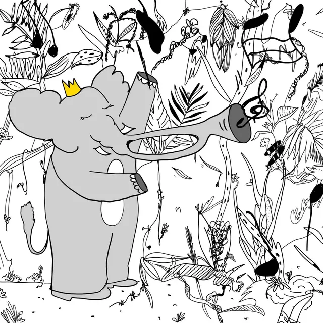 Musique  images récit  Histoire de Babar le petit éléphant_Aurillac