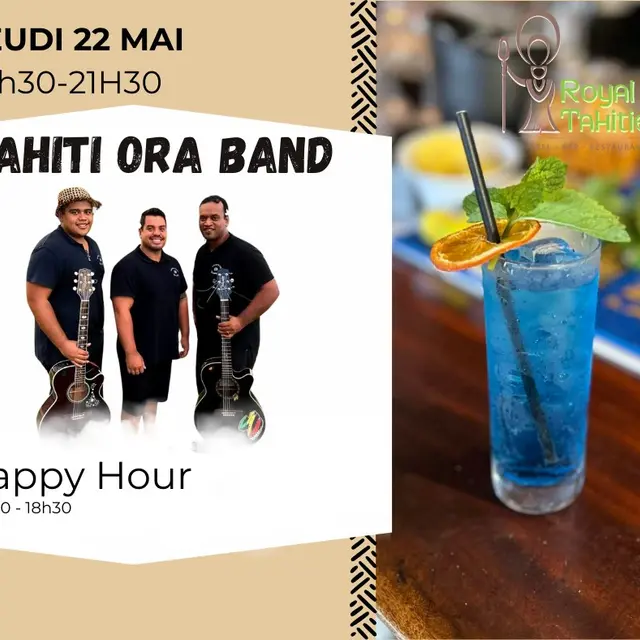 Tahiti Ora Band en concert - Royal Tahitien_Pirae