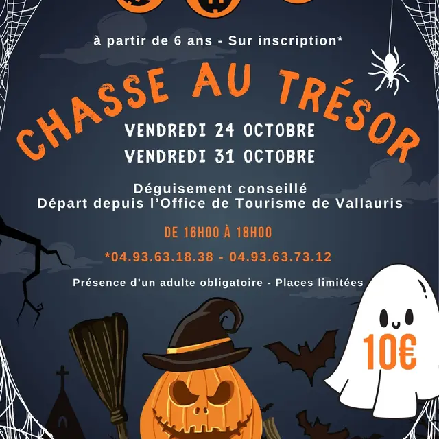 Chasse au trésor spéciale Halloween_Vallauris Golfe - Juan