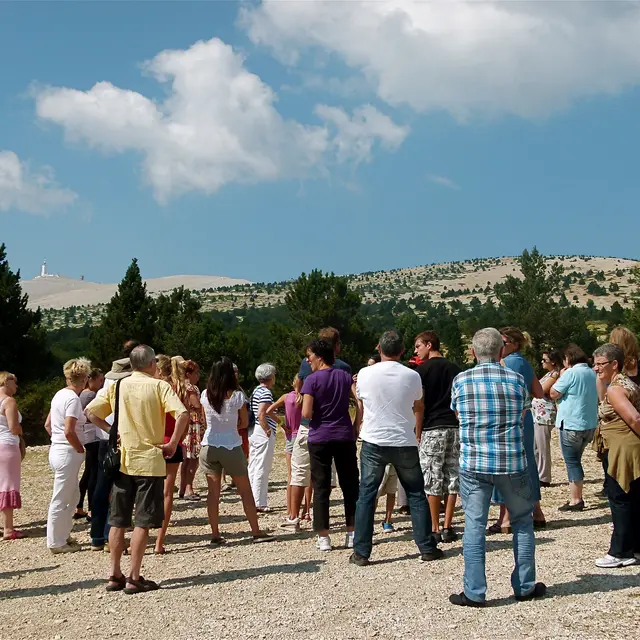 Visite guidée au Ventoux