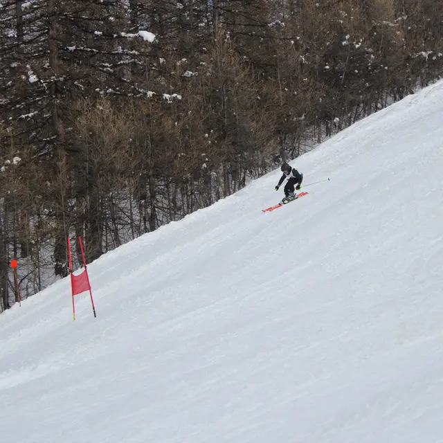 Flèche, le slalom géant chronométré !_Arvieux