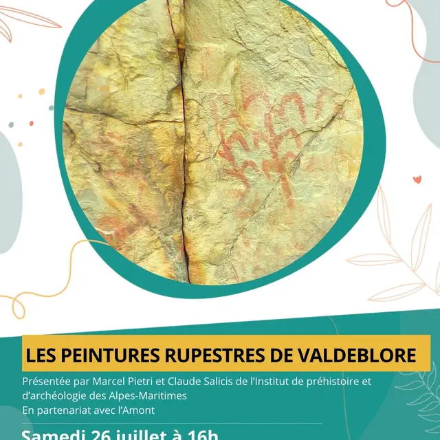 Conférence - « Les peintures rupestres de la Roche Valdeblore »_Saint-Martin-Vésubie