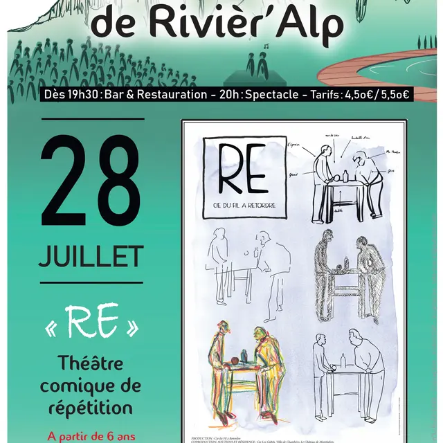 M(art)dis de Rivièr'Alp : spectacle Re_Les Échelles