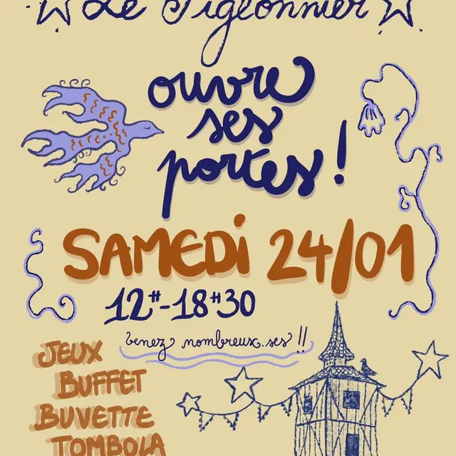 Ouverture - Le pigeonnier_Laguépie