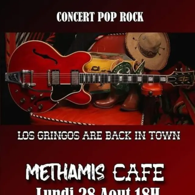 Concert Pop Rock au Méthamis Café