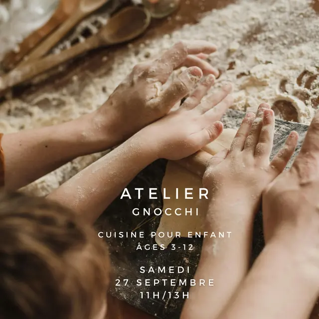 Atelier Gnocchi pour Enfants_Saint-Jeannet