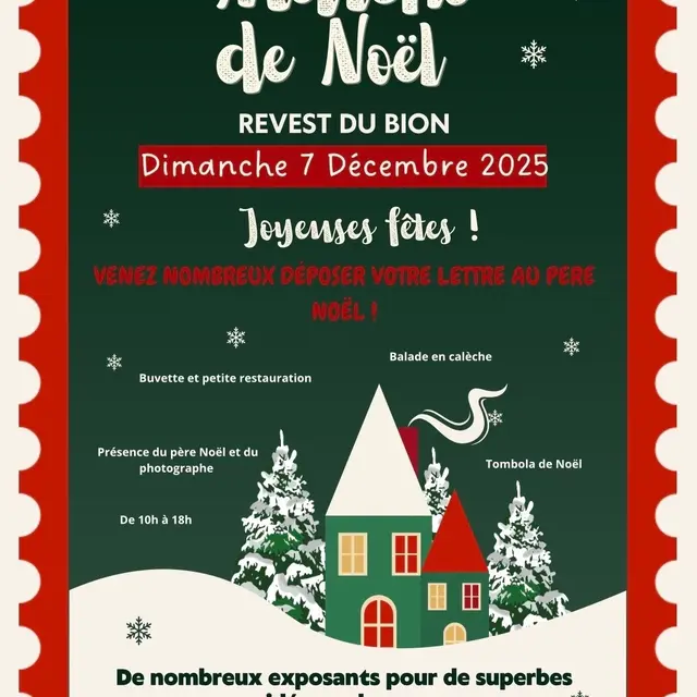 Marché de Noël à Revest du Bion_Revest-du-Bion
