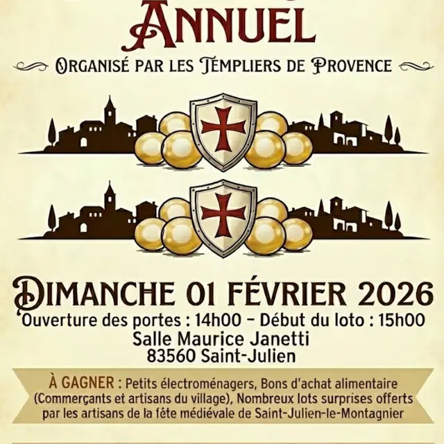 Grand loto annuel_Saint-Julien le Montagnier