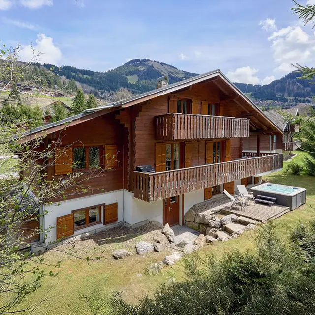 Chalet Rochamour extérieur été