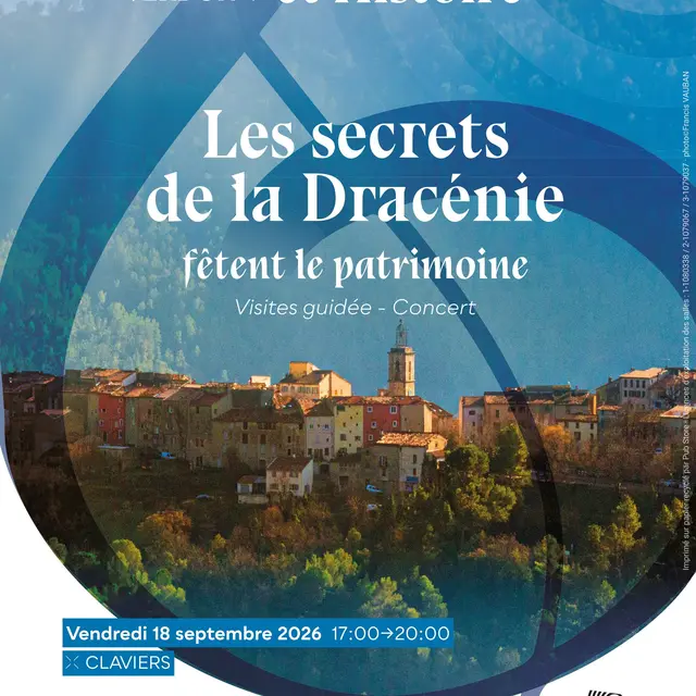 Les secrets de la Dracénie fêtent l'archéologie_Claviers