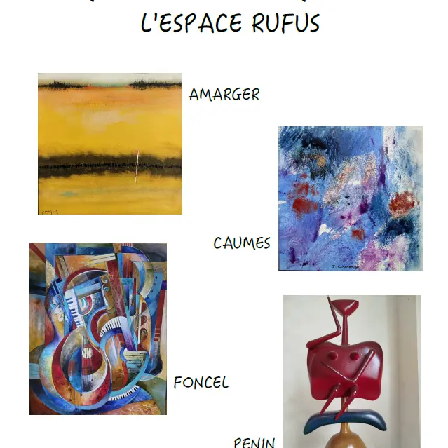 Exposition quatuor artistique_Châtel-Montagne