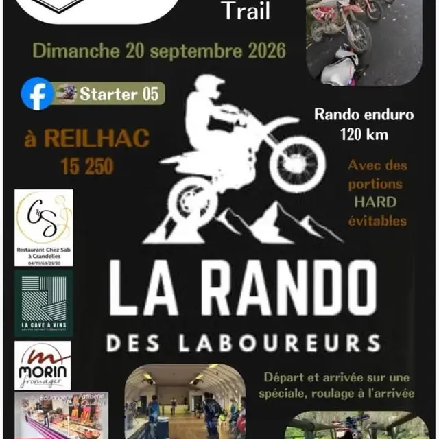 La rando des laboureurs / enduro vintage Trail_Reilhac