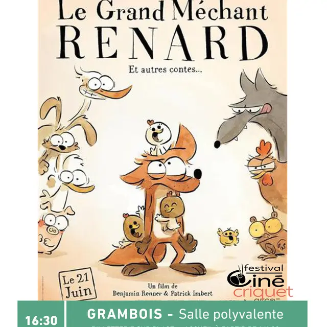 La Tournée du Cigalon  à Grambois :  Le Grand Méchant Renard et autres contes_Grambois